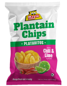 Chile-Lemon Plantain Chips - 30 packs 3oz