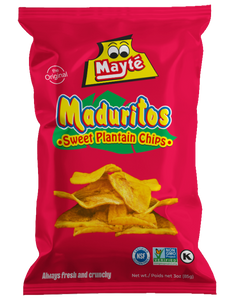 Sweet Maduritos Plantain Chips - 30 Packs 3oz