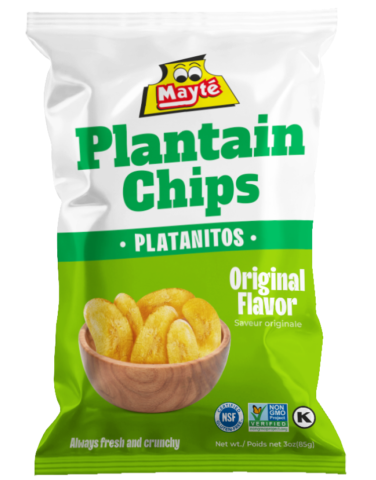 Salted Plantain Chips - 30 Packs 3oz