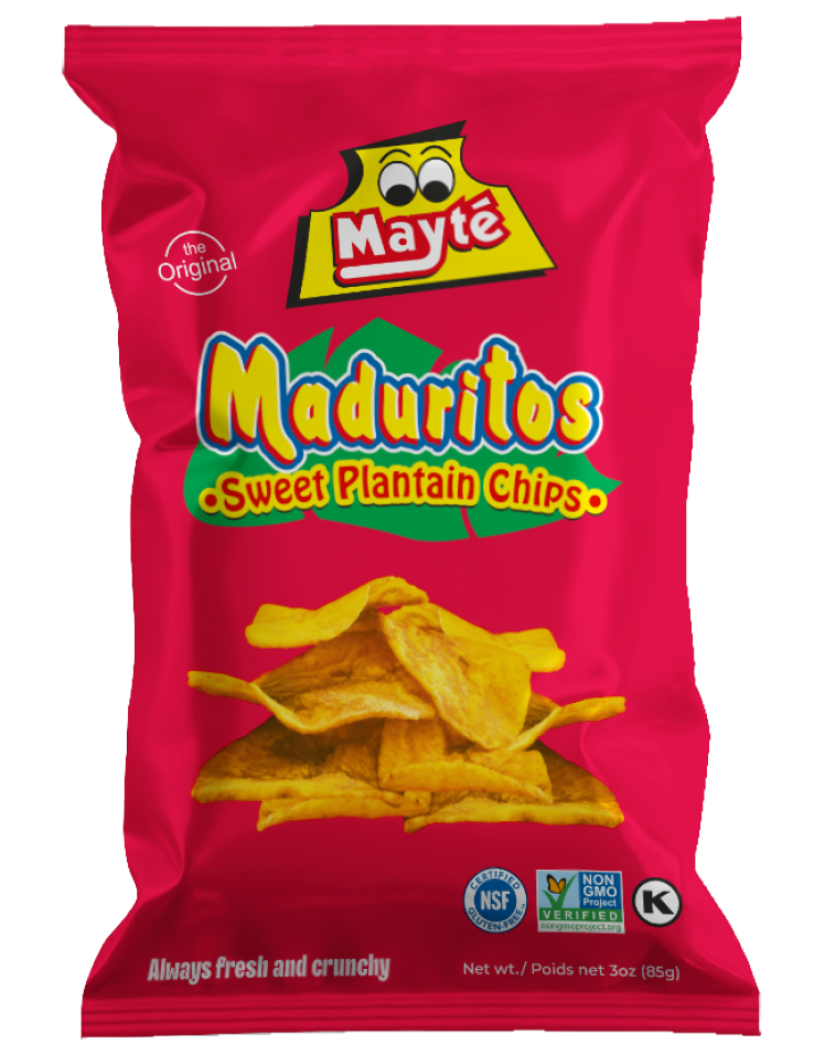 Sweet Maduritos Plantain Chips - 30 Packs 3oz