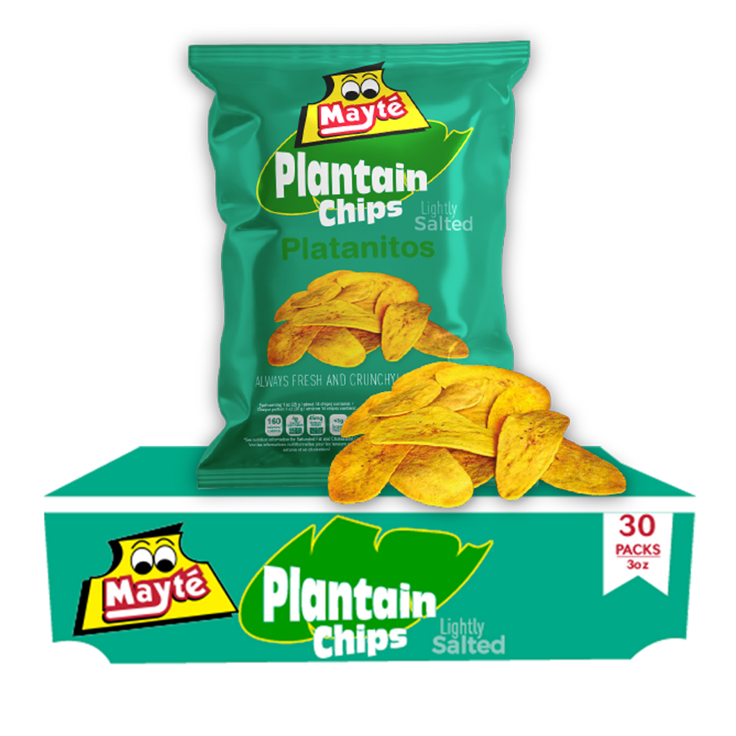 SALTED PLANTAIN CHIPS 3OZ