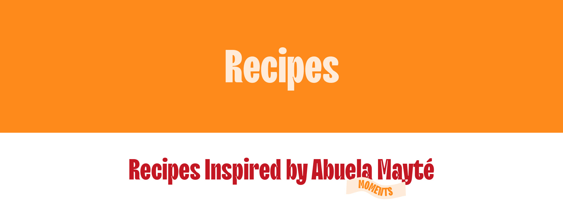 Mayte - Recipes