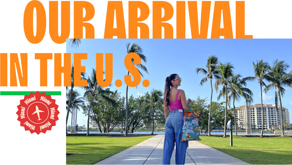 Mayte - About Us - Our Arrival